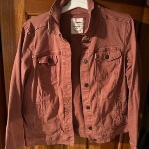Pink jean jacket
